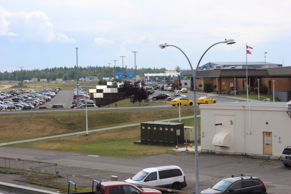 YXS Airport landscape view