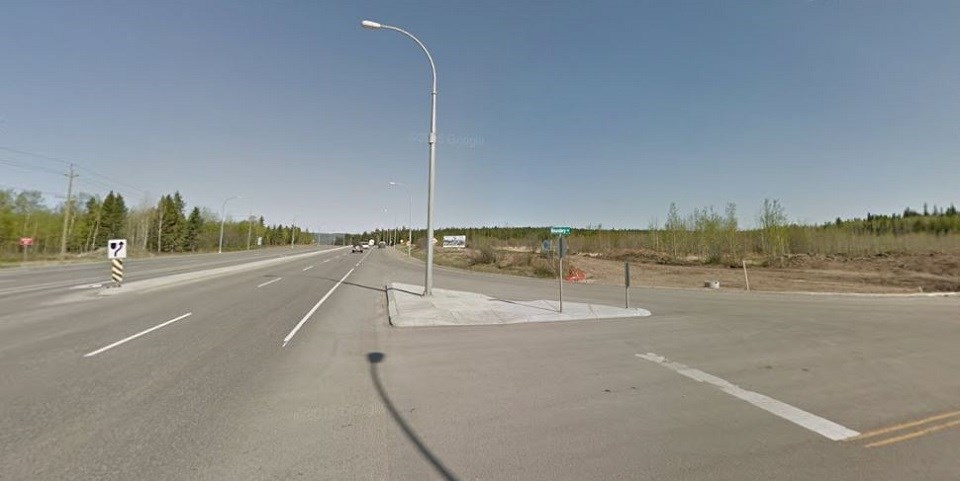 Highway 97 Boundary Road Prince George - RCMP hit and run Sept. 7, 2020