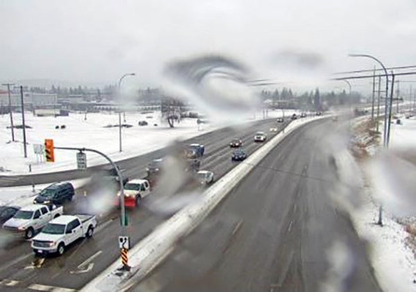 Highway 97 - Highway 16 intersection west