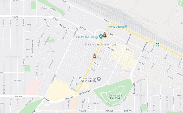 Prince George pipe installment - May 29, 2020