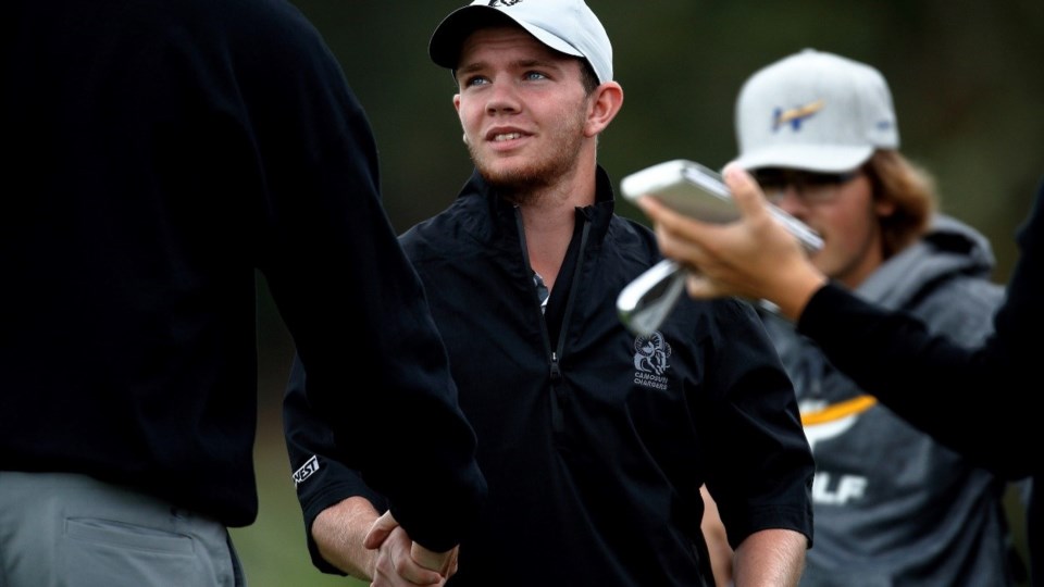 Tyler Robertson - Camosun College golf
