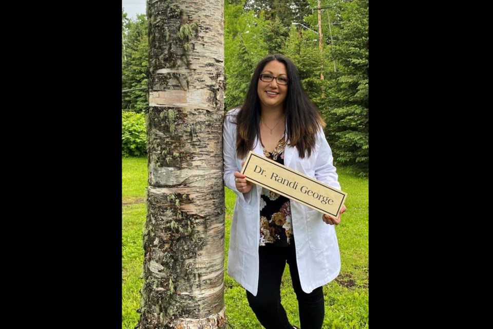 Dr. Randi George, member of the 2020 Northern Medical Program grad class via UBC and UNBC. (via Northern Medical Program)