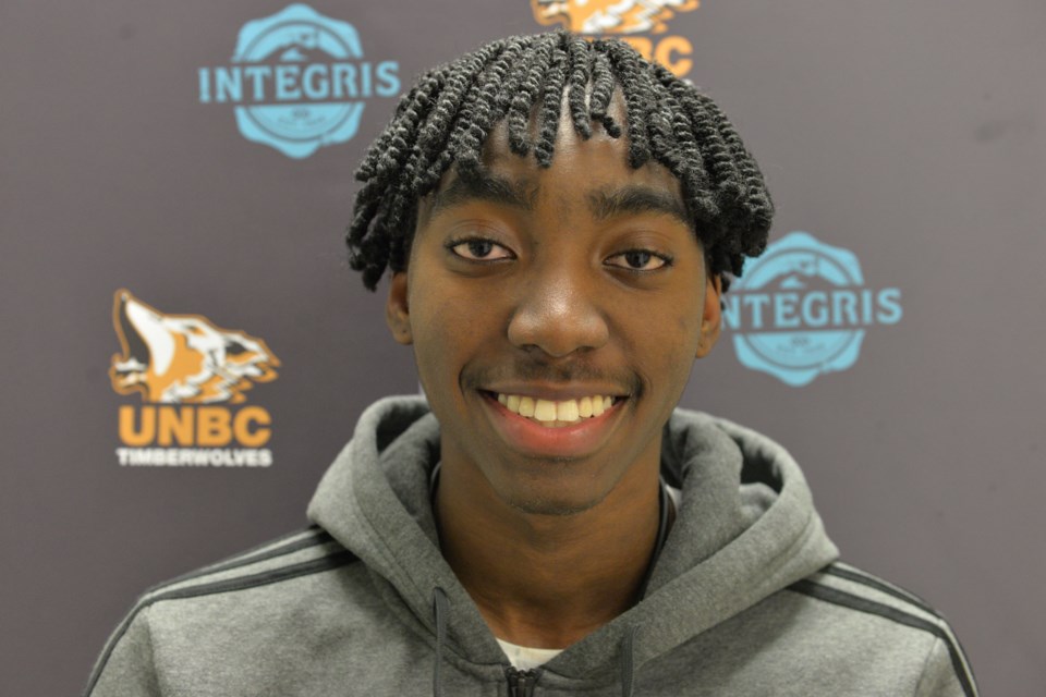 Fareed Shittu is a men's basketball recruit for the UNBC Timberwolves (via UNBC Athletics)