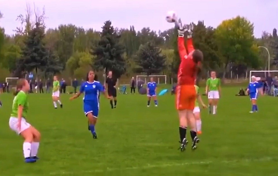 Hannah Stark - UNBC goalkeeper 2020