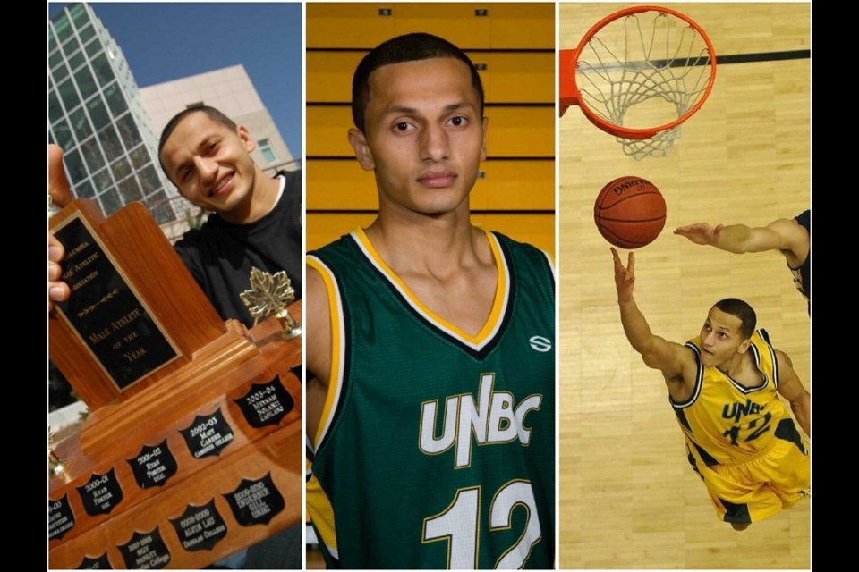 Inderbir Gill has been named as the first inductee to the UNBC Timberwolves Wall of Honour on Feb. 19, 2021.