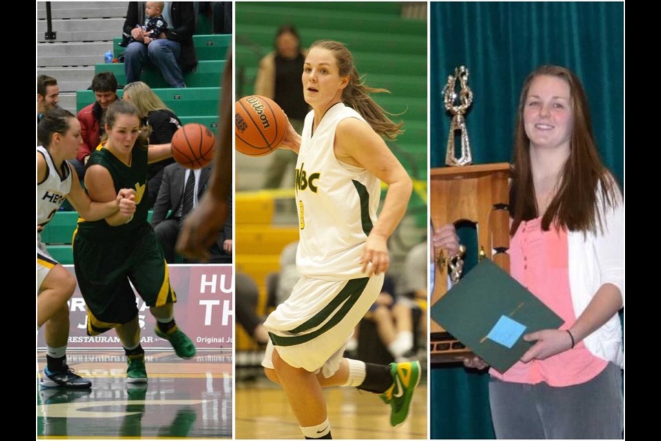 Prince George's Mercedes VanKoughnett is the first female inductee into the UNBC Timberwolves Wall of Honour.