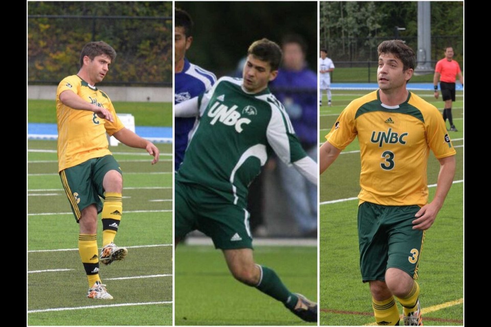 Prince George's Scott Debianchi was known as a critical building block for UNBC Timberwolves soccer as he won five MVP awards and was named a B.C. all-star three times between 2007 and 2012.