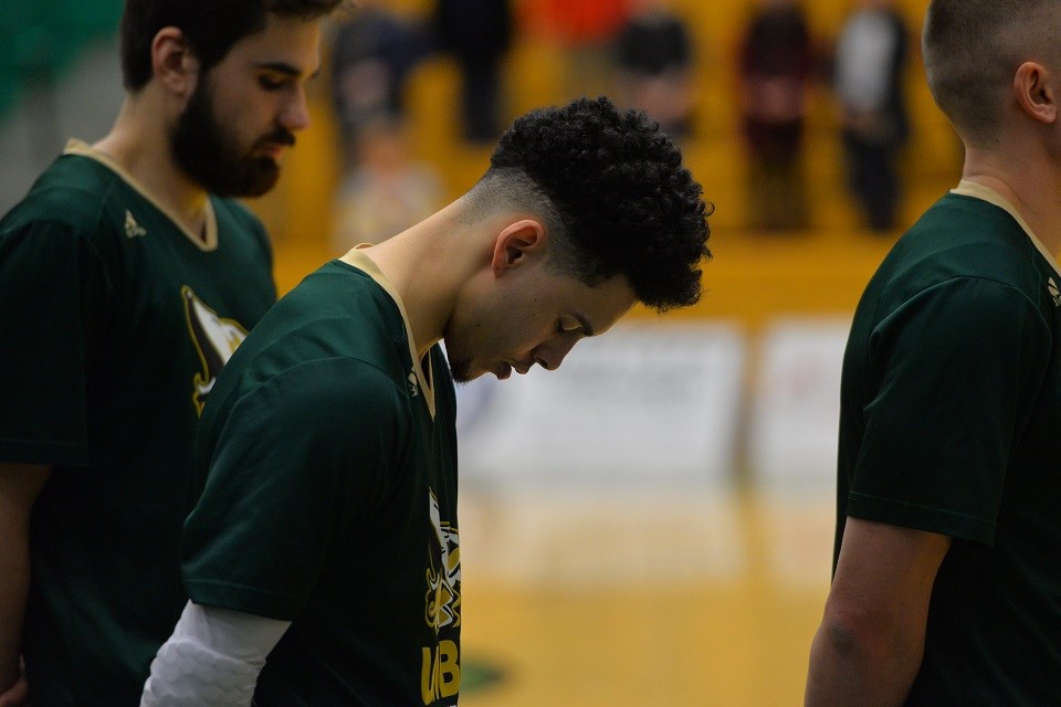 Tyrell Laing - UNBC basketball