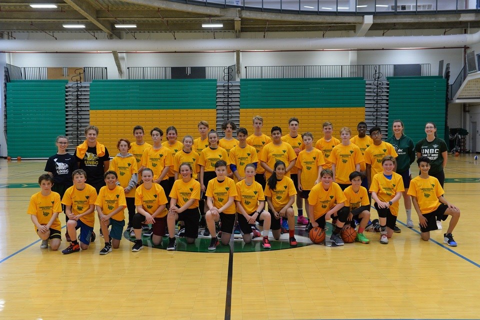 UNBC Timberwolves basketball summer camp