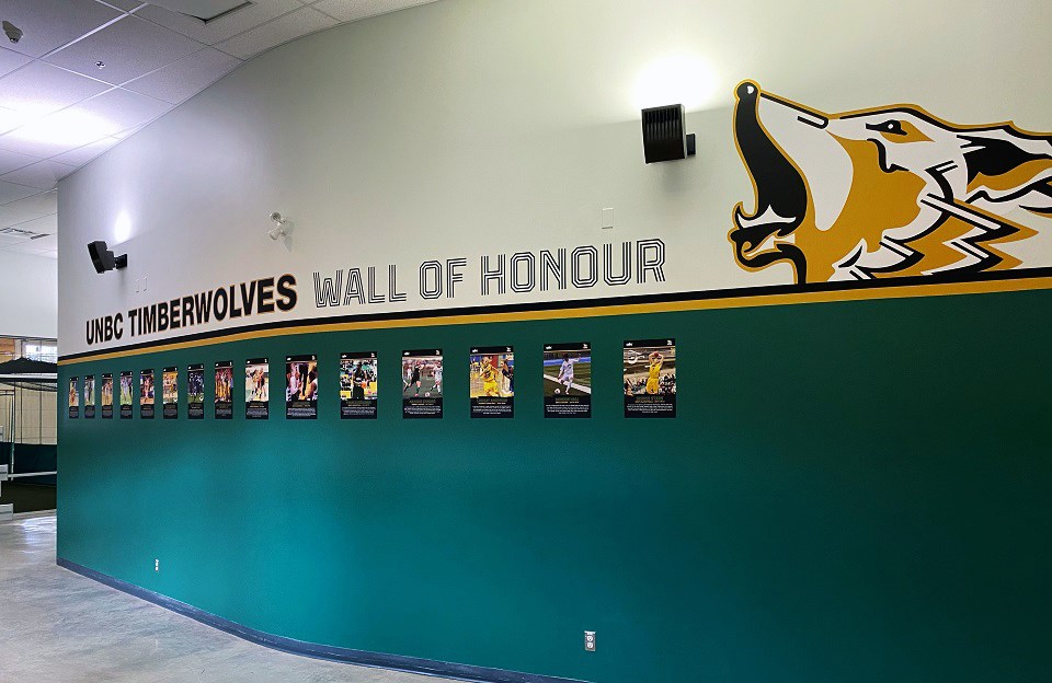 The UNBC Timberwolves Wall of Honour is now complete with its first 15 inductees from the 2021 class.
