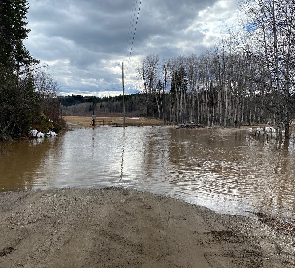 Upper Mud River Road flooding - RDFFG