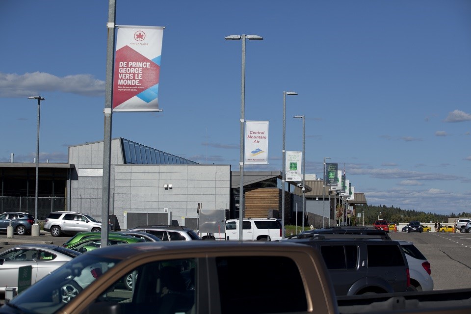 Prince George Airport premium parking - Sept. 3, 2020