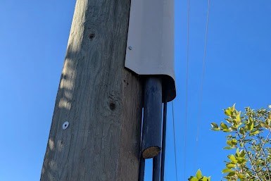 Telus provided this photo of a cut copper cable line.