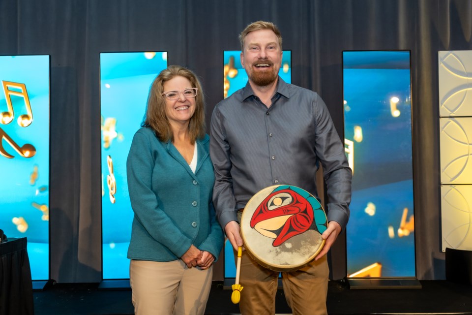 Jerry Daoust was surprised to win the Inclusive & Accessible Tourism Experience award during the BC Tourism Industry Awards on March 6, 2025.