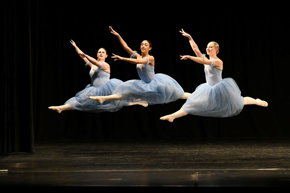 Excalibur Theatre Arts ballet dancers competed in the U18  Classical Ballet Small group category on Sunday.