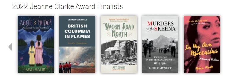 Jeanne Clarke Awards Finalists