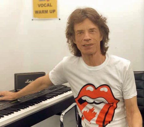 Mick Jagger in 2019. Thirty years before the Rolling Stones legend posted this photo on his Facebook site, Jagger took advantage of a break in the band's touring schedule to visit a friend at a Prince George restaurant.