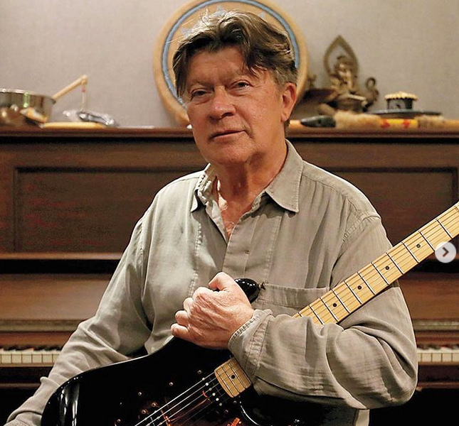Canadian musician Robbie Robertson died last Wednesday at age 80.