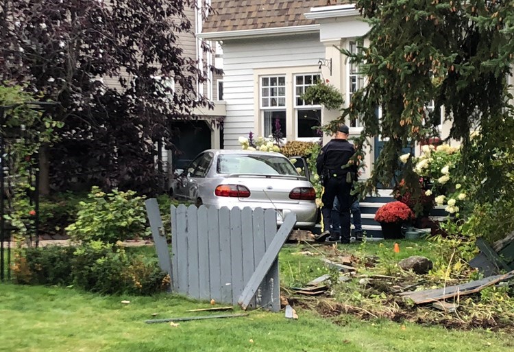 Bradley Andre Ouelette crashed through a fence on McBride Crescent after a police chase on Oct. 8, 2020.
Citizen file photo