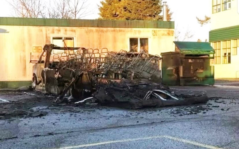 18 Cedars Christian School arson bus