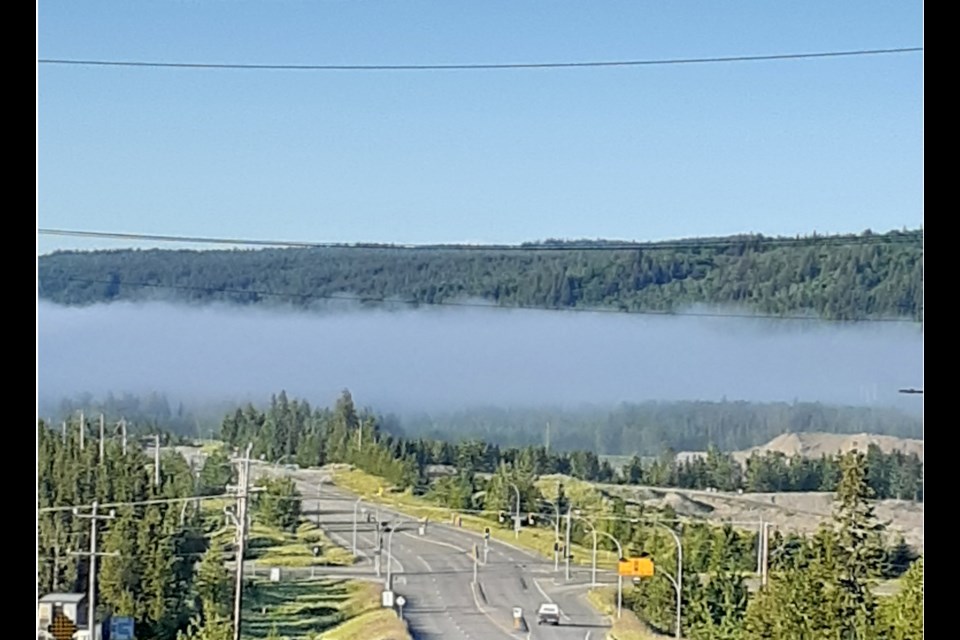 Smoke follows the Nechako River from a source that is up river from Prince George. More details to come.