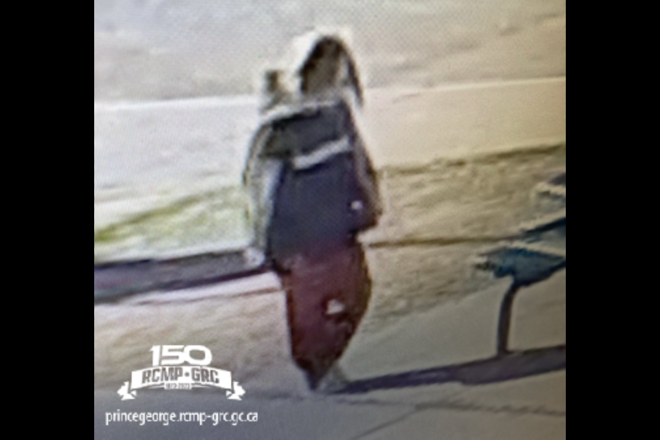 Teenage girl seen at College Heights Secondary School at noon on Wednesday.
