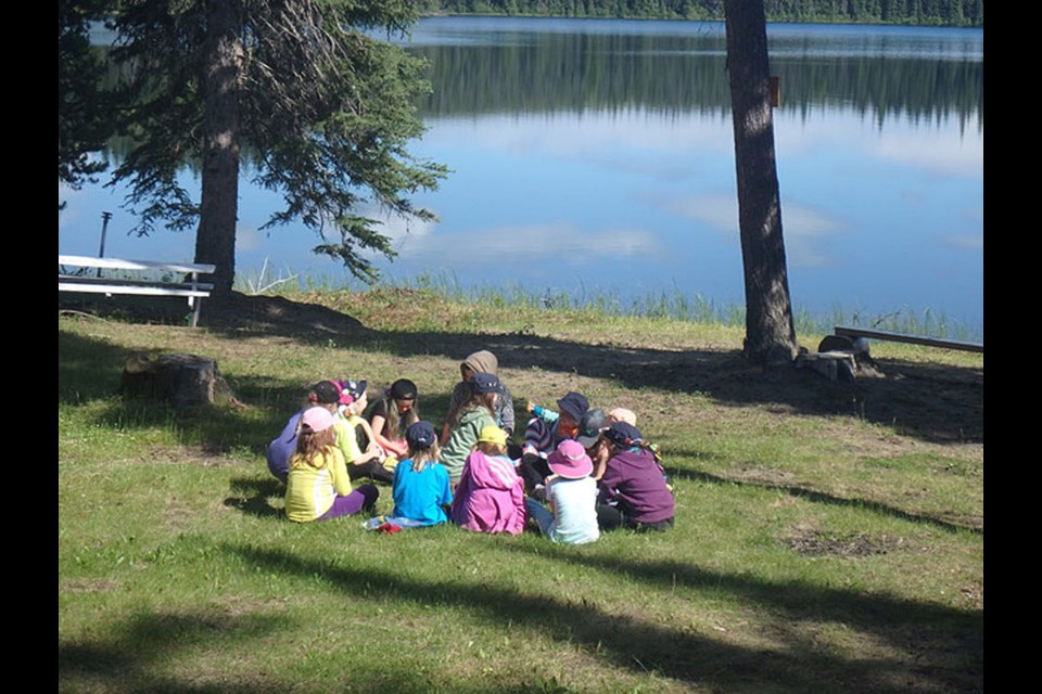 Girl Guides take part in activities at Camp Ispah in 2019.