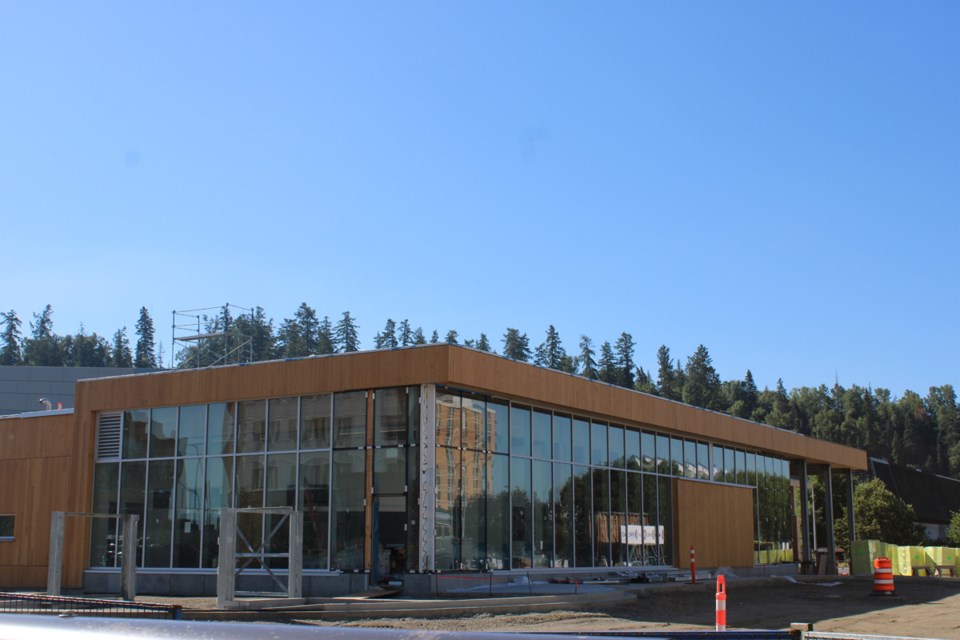 Canfor Leisure Pool construction