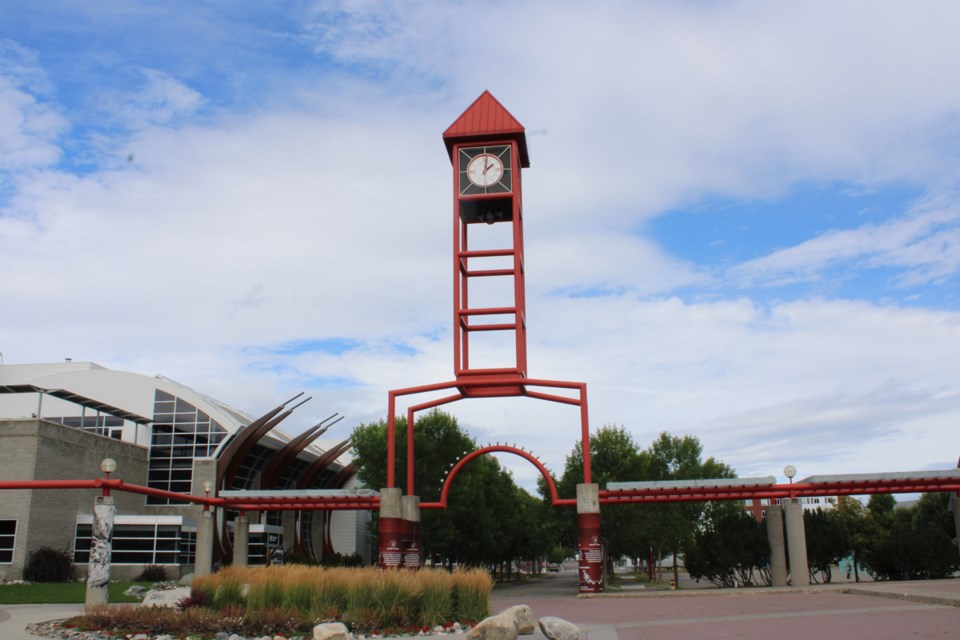 Downtown Prince George Clock