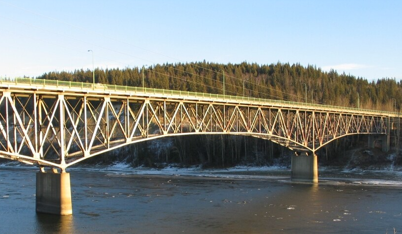 Simon Fraser Bridge Highway 97