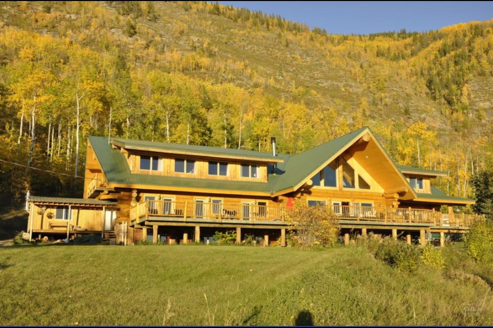 The 11,000-square-foot lakefront lodge known as the Williston Lake Resort has been listed by Colliers for $1,980,000