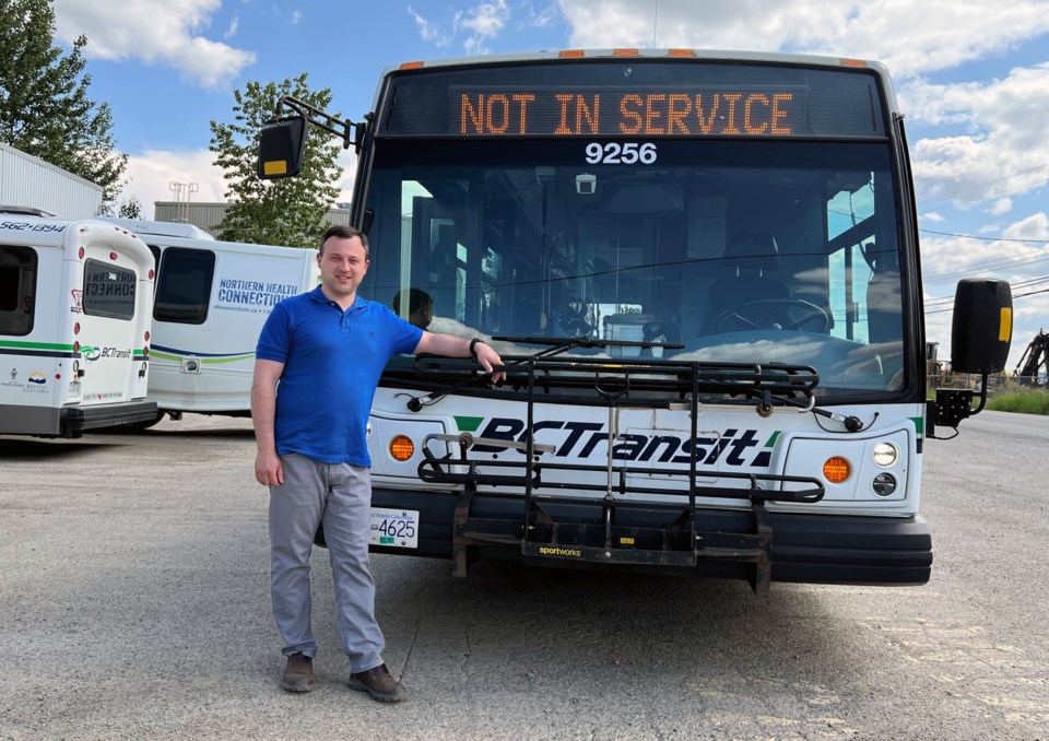 Bus man Denis Litvinov