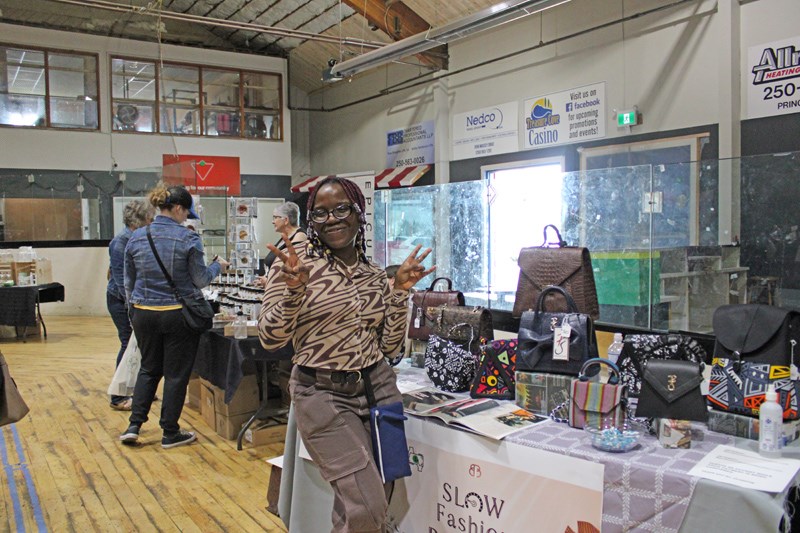 Olamipo Bandele works with designers in Nigeria to produce her own ethically sourced clothing line 