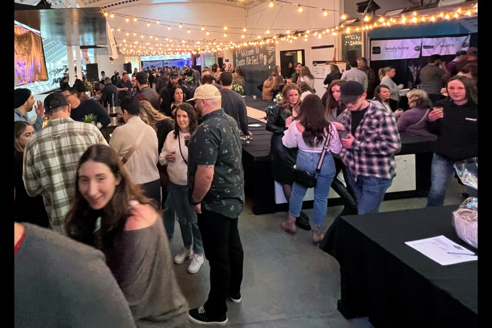 After a two-year absence due to the pandemic, crowds returned to Two Rivers Gallery over the weekend for the Kiwanis AleFest/Northern BC Craft Beer Festival.