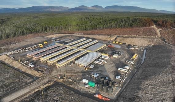 This is the Blackwater Gold operations camp.