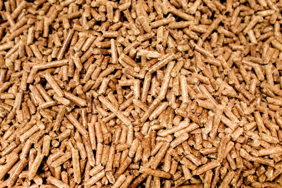 wood pellets