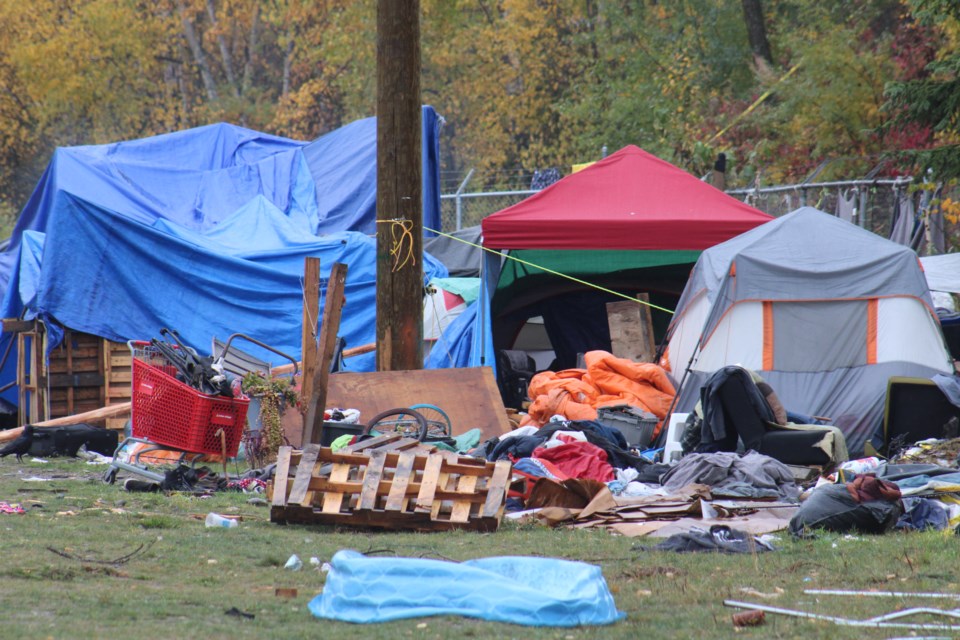 homeless camp - Oct. 5, 2021