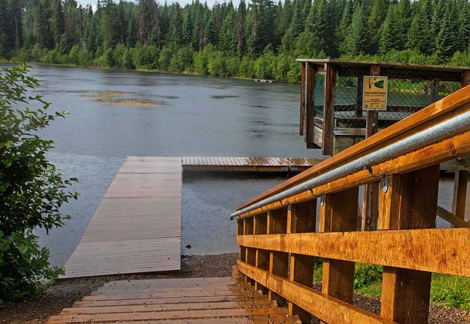 Shane Lake dock