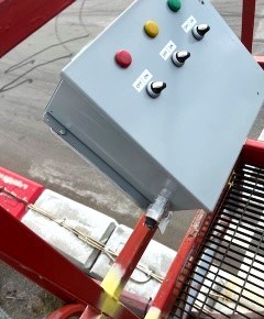A wire thief cut the electrical connection to the flag stand at PGARA Speedway.