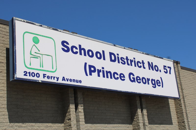 SD57 Prince George board offices on Ferry Avenue. 