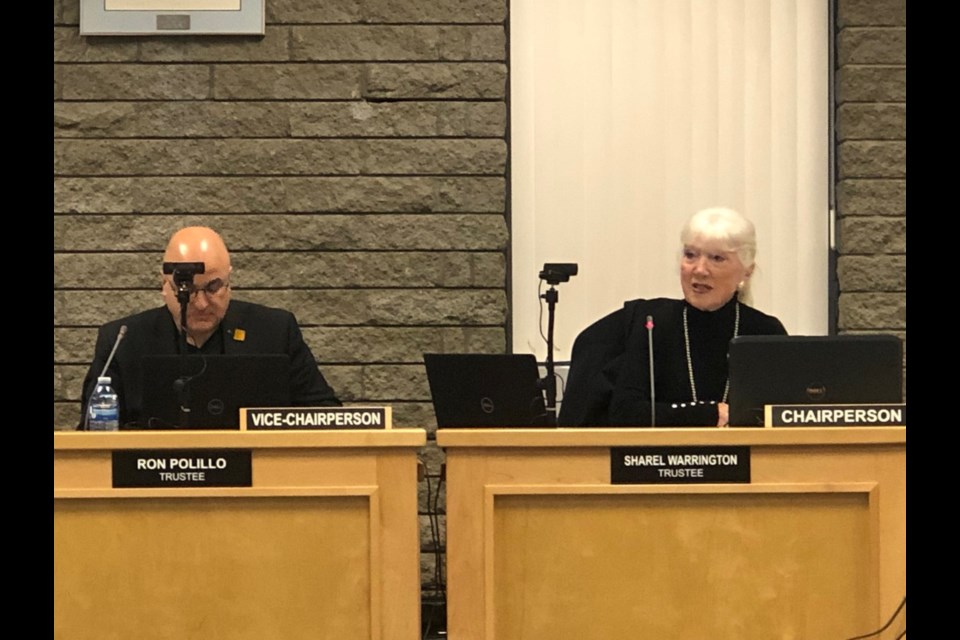 Sharel Warrington has been a trustee on SD57's board of education for the last 17 years. 