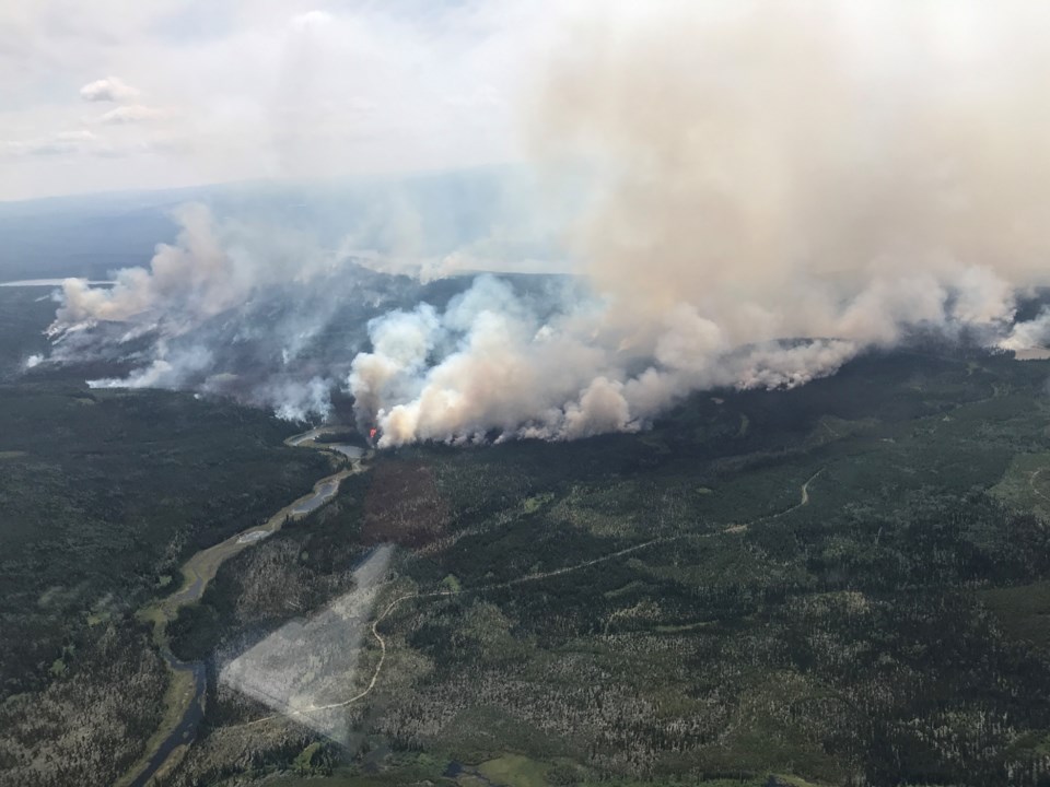 15 Cutoff Creek wildfire