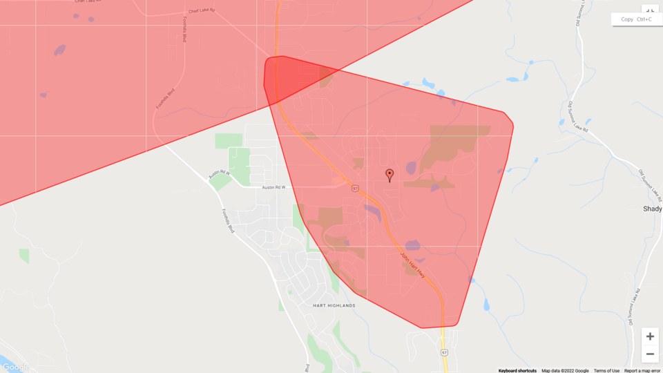 BC Hydro outage