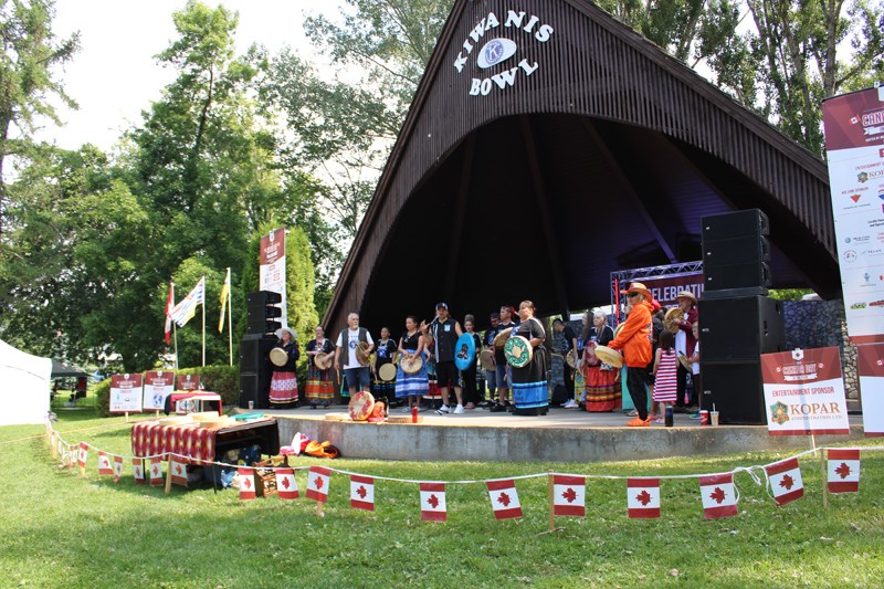 Canada celebrations took place at Lheidli T'enneh Memorial Park in Prince George.
