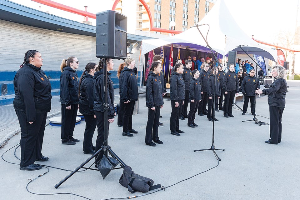 BC Summer Games torch ceremony April 13/22 2