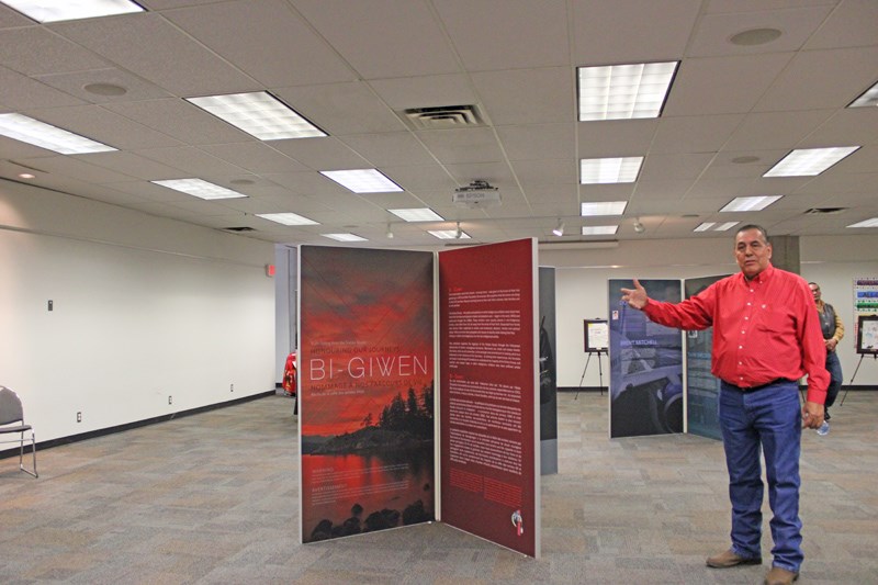 Unveiling Bi-Gwen: Coming Home  - Truth Telling from the Sixties Scoop exhibit. 