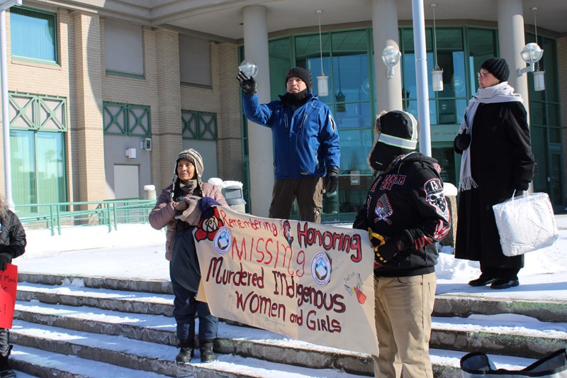 Prince George Women's Memorial March was held on Feb. 23 from the Courthouse to the Native Friendship Centre. 