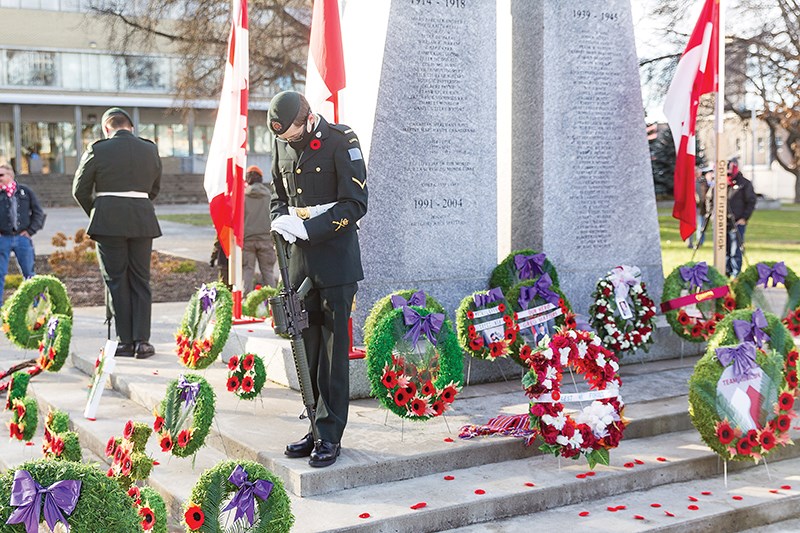 2021 Remembrance Day ceremony Nov 11/21 14