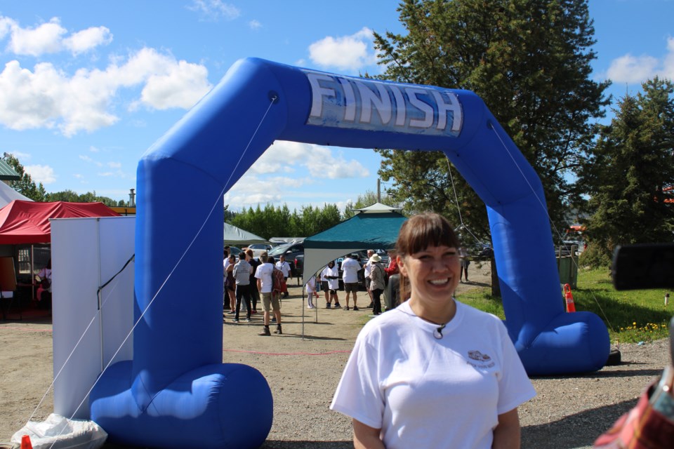 Chief Dolleen Logan hosted the Lheidli T'enneh's first annual Moccasin Walk which took place on reserve Saturday and started at 10 a.m. It was a fundraiser for the Elder Society.