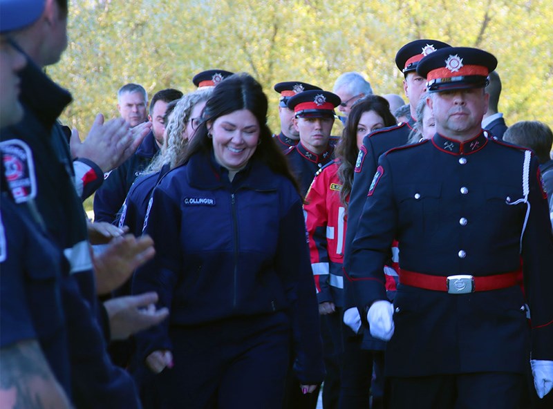 The communications centre was officially opened with a special ceremony with representatives from the city and RDFFG. 